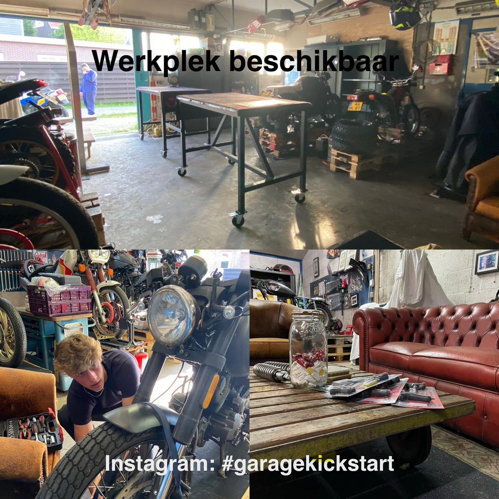 Motor sleutelruimte, werkplek, garage, hobbyruimte Amsterdam
