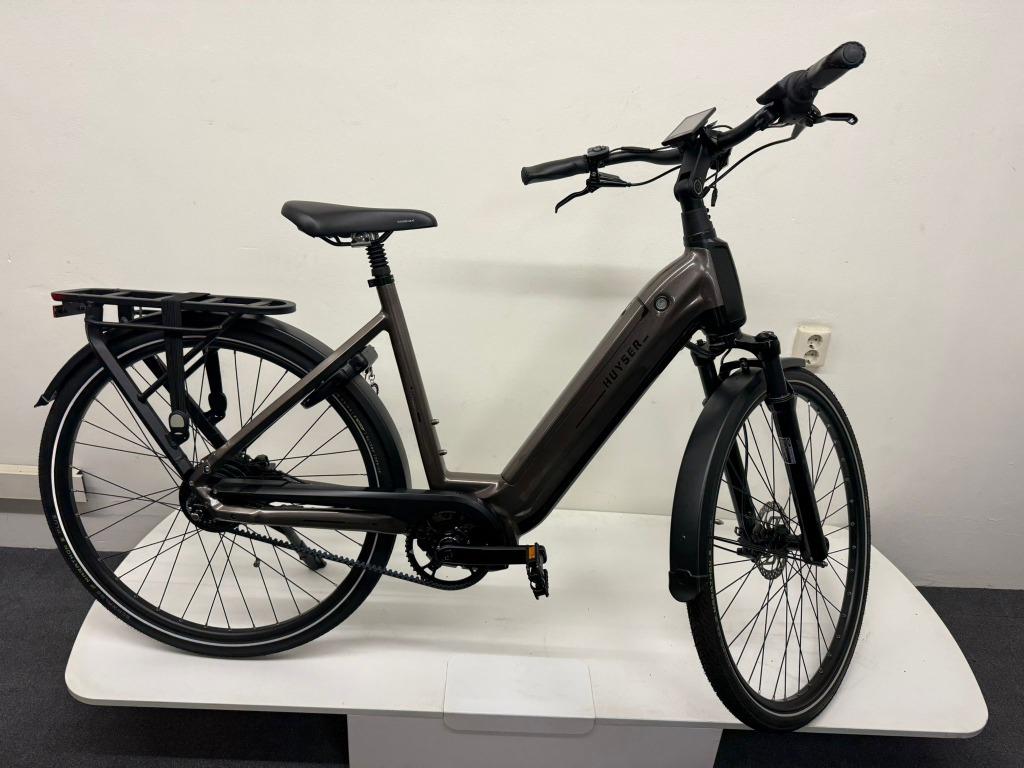 Huyser Ultremo, elektrische damesfiets, Bafang middenmotor, Overige merken, Gebruikt, Versnellingen, Ophalen of Verzenden