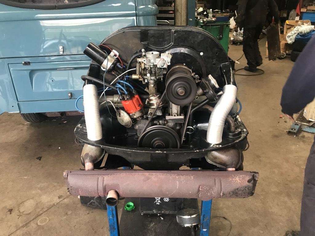 1600 cc motor VW kever T1 T2 Karmann Ghia incl garantie, Verzenden, Gebruikt, Volkswagen
