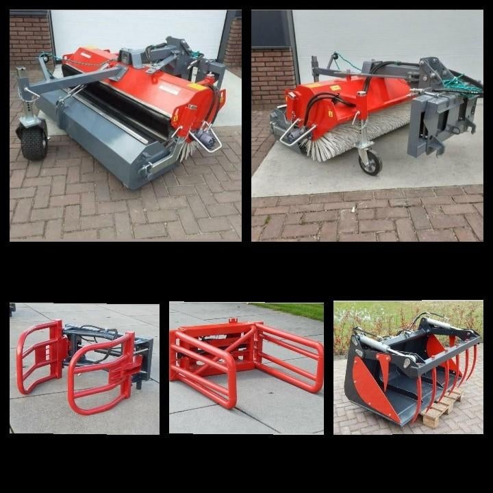 Rolbezem, pelikaanbak, mestklem,balenklem etc nieuw!!, Ophalen of Verzenden
