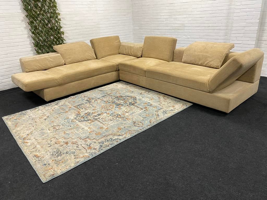 Cor Kaja design hoekbank - Gratis Levering, Gebruikt, Ophalen of Verzenden, Vierpersoons of meer, Stof