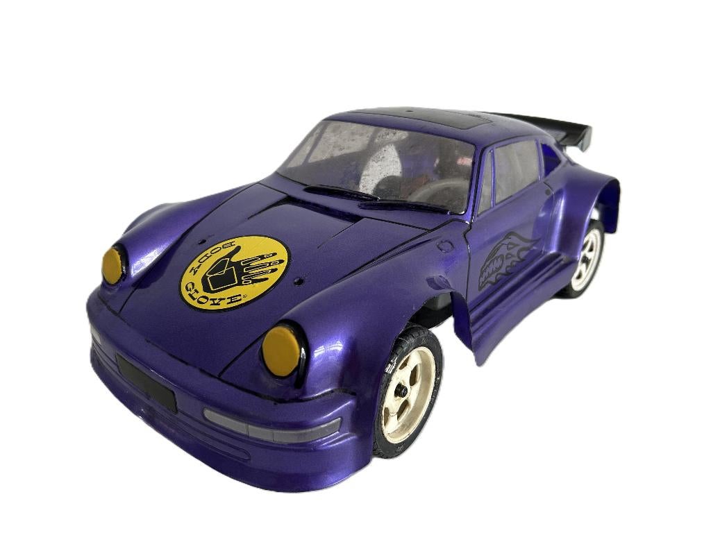 Porsche nitro 1/10 rc auto, Hobby en Vrije tijd, Ophalen of Verzenden, Schaal 1:10, Nitro, Auto onroad