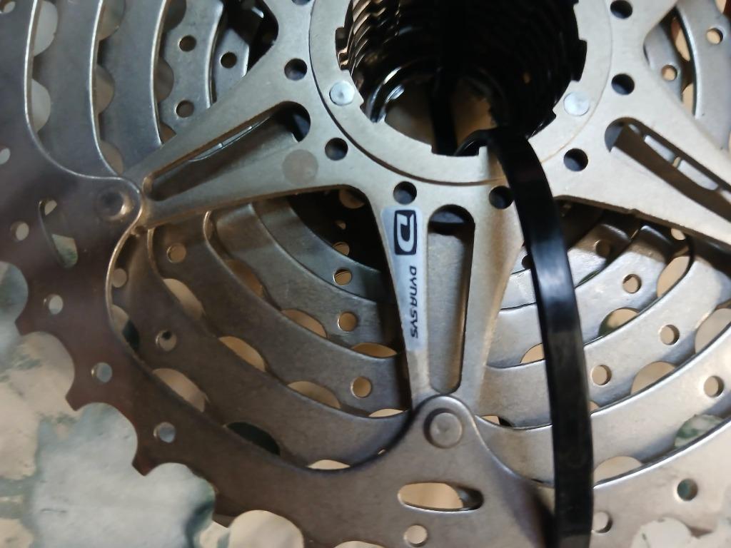 tandwielcasette fiets, Ophalen, Nieuw, Derailleur of Ketting, Shimano