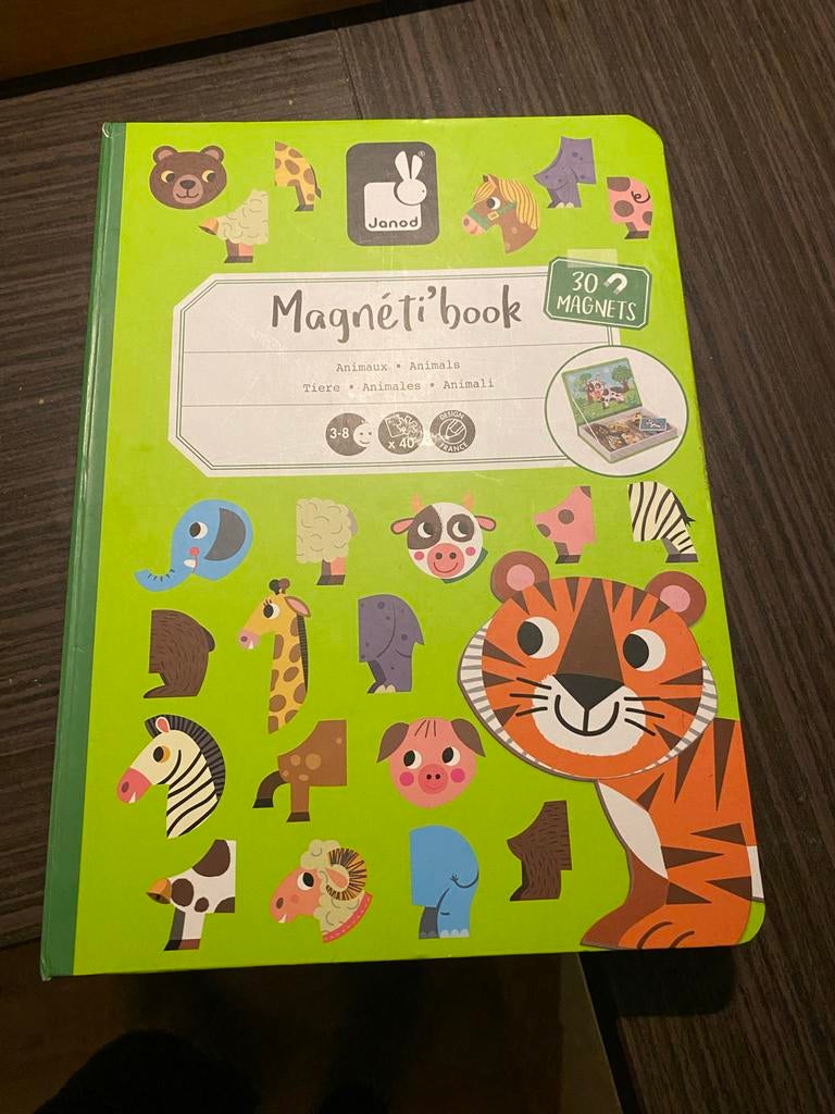 Janod- Mangeetboek, Ophalen