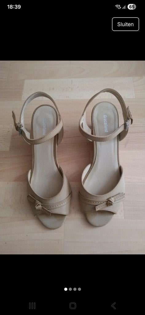 Dames schoenen, Kleding | Dames, Schoenen, Beige, Zo goed als nieuw, Graceland, Sandalen of Muiltjes