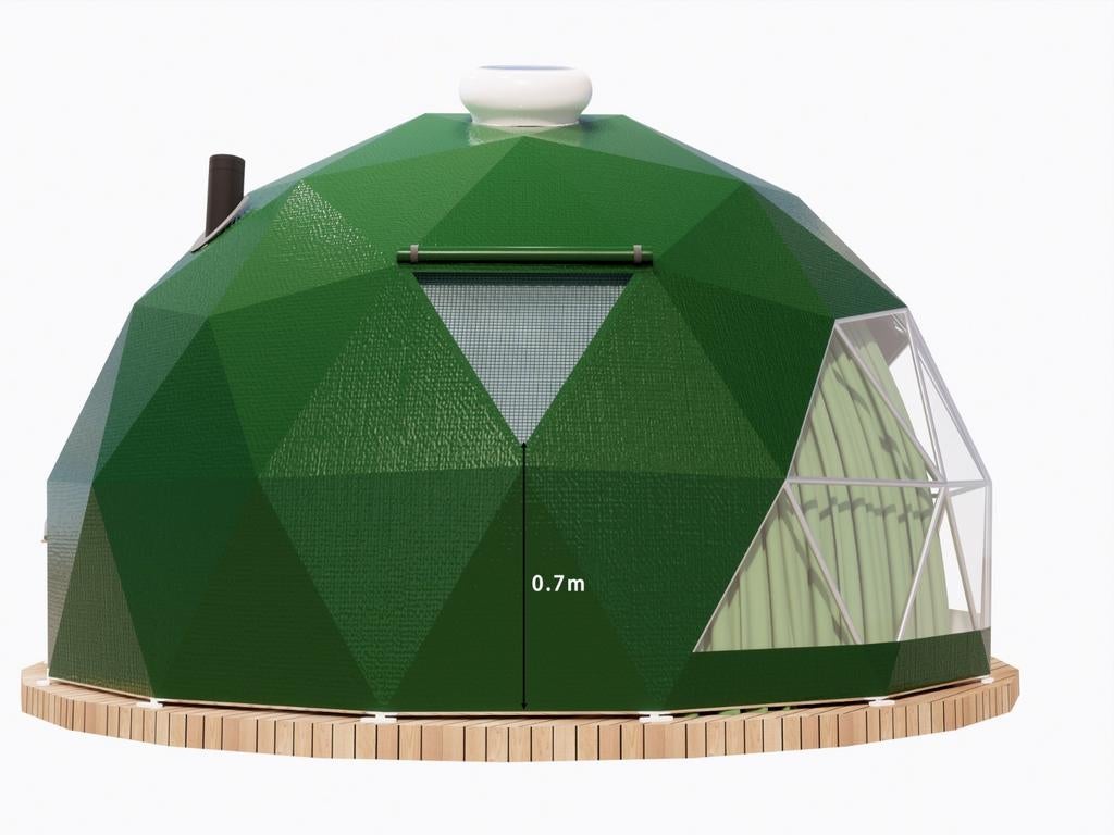 Nieuwe Dome Tent 4 meter, Caravans en Kamperen, Tenten, Ophalen of Verzenden