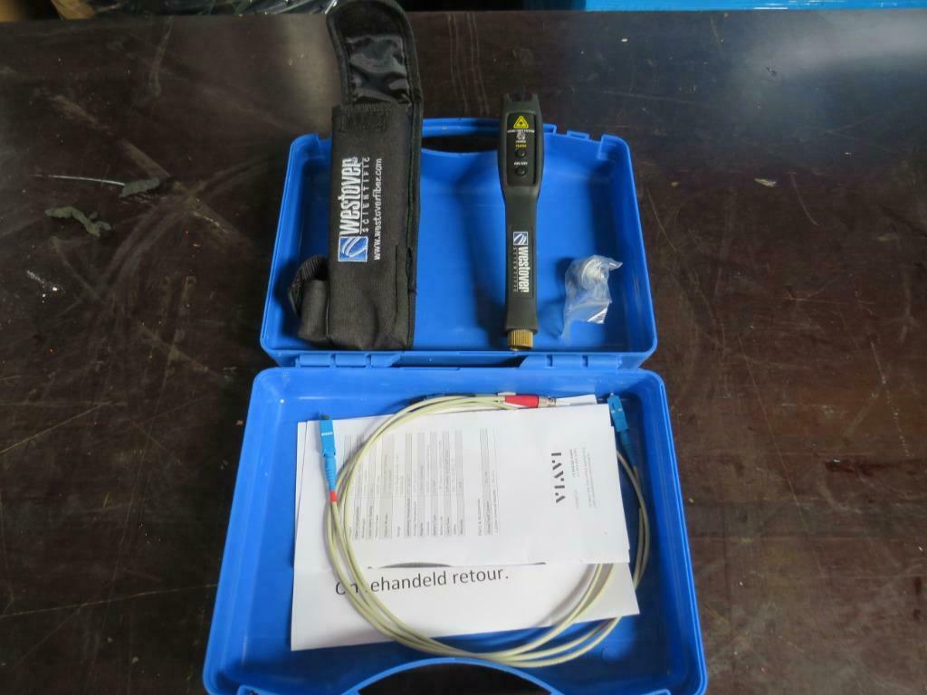 westover glasvezeltester glasvezel tester in koffer, Doe-het-zelf en Verbouw, Ophalen of Verzenden, Zo goed als nieuw, Overige meters