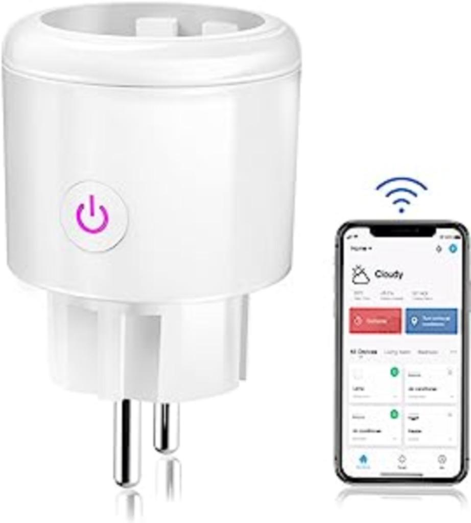 Intelligent stopcontact  met spraakbesturing, Doe-het-zelf en Verbouw, Elektra en Kabels, Nieuw, Stopcontact, Ophalen of Verzenden