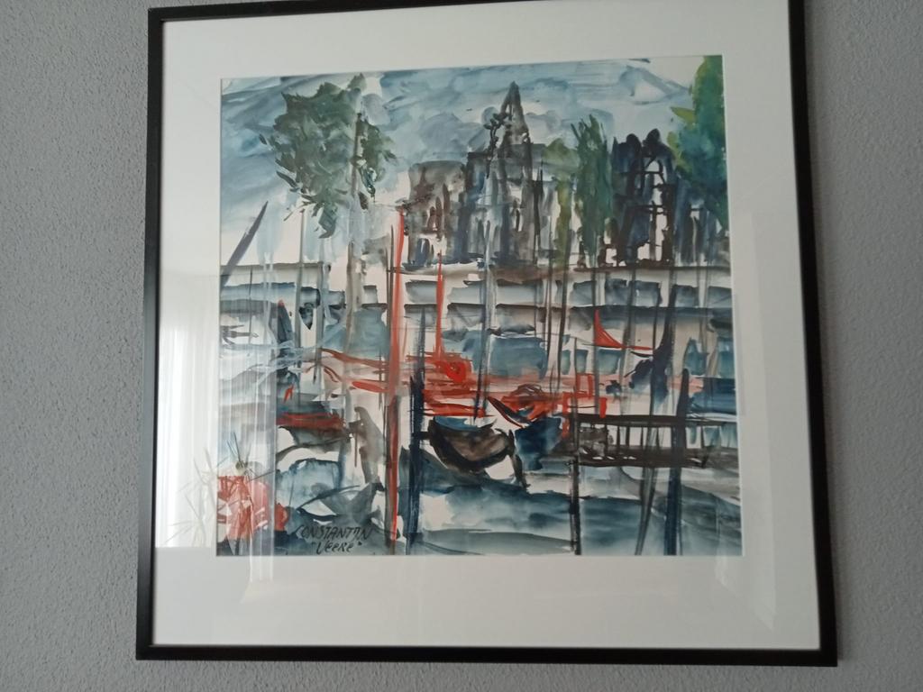Schilderij Constantijn Molenkamp, Ophalen of Verzenden