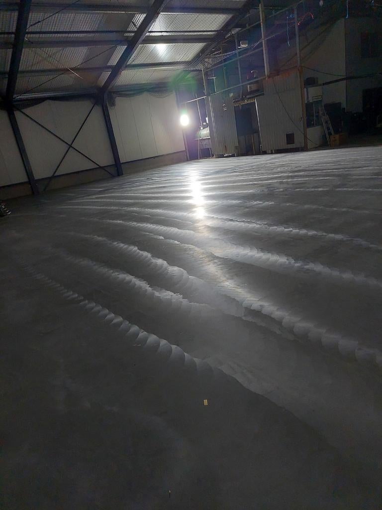 Beton vloeren storten en afwerken