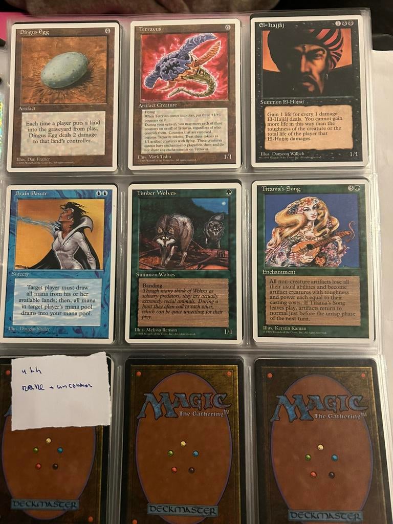 Gezocht Magic the Gathering kaarten van vroeger MTG gevraagd, Ophalen of Verzenden, Zo goed als nieuw