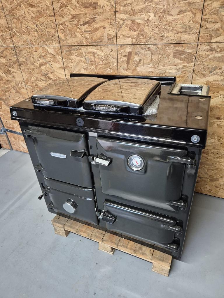 Rayburn 300W Pewter | Houtgestookt Fornuis | AGA |, Ophalen of Verzenden, Vrijstaand, Hout, Nieuw