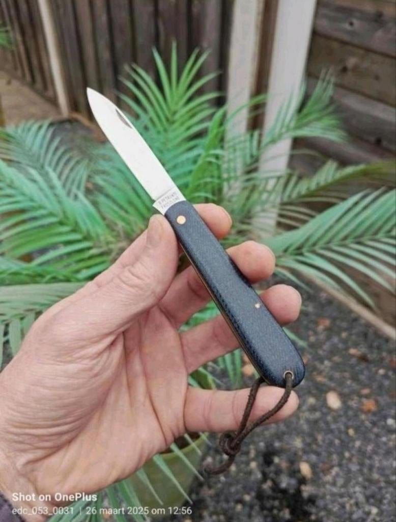 Sfilato (coltello da tasca) Micarta Jeans zakmes., Verzamelen, Overige Verzamelen, Nieuw, Ophalen of Verzenden