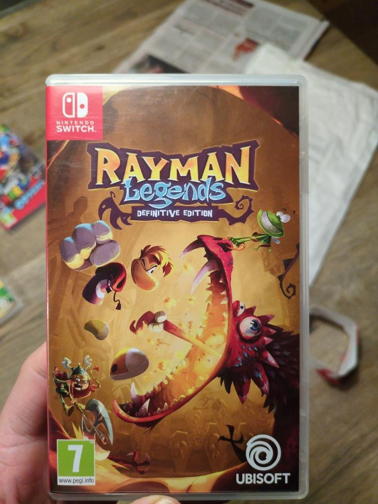 Rayman Legends: Definitive Edition - Nintendo Switch, 1 speler, Ophalen of Verzenden, Zo goed als nieuw, Eén computer