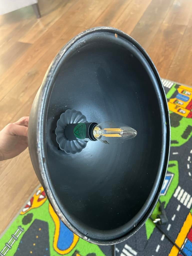 Wandlamp en 2 lampenkappen, Ophalen, Gebruikt, Stof, Minder dan 50 cm