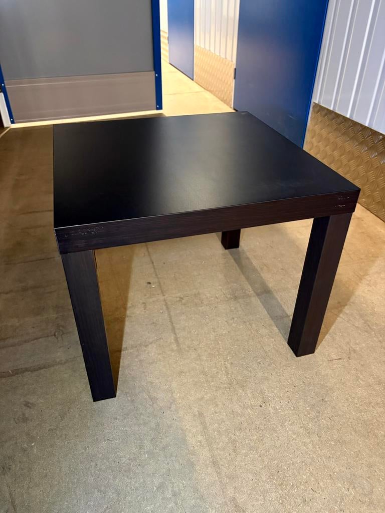 Tafeltje IKEA - zwart, Huis en Inrichting, Tafels | Bijzettafels, Minder dan 55 cm, Zo goed als nieuw, Rechthoekig, Hout