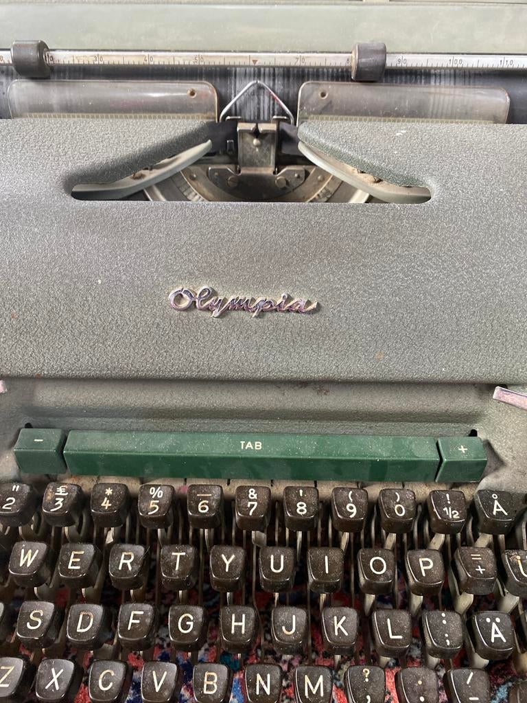 olympia typmachine, Ophalen