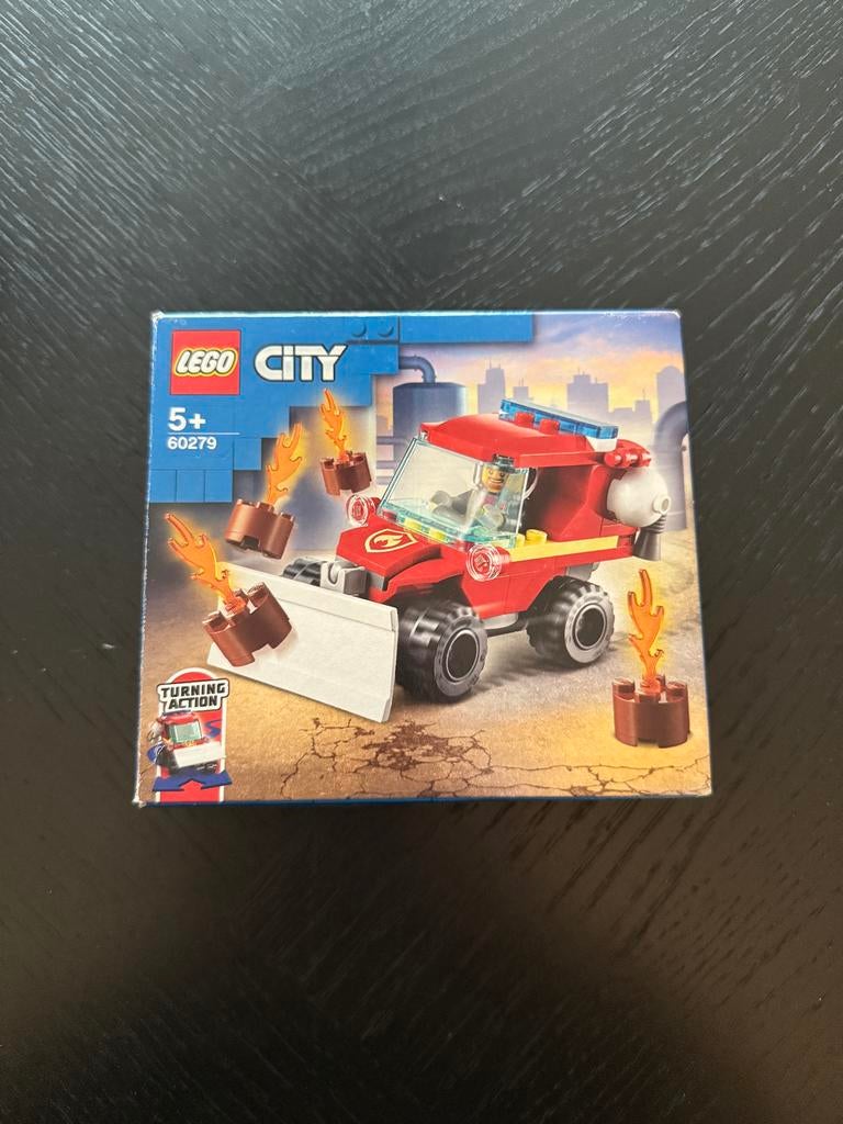 Lego City 60279 Brandweer Quad, Ophalen of Verzenden, Zo goed als nieuw, Complete set, Lego