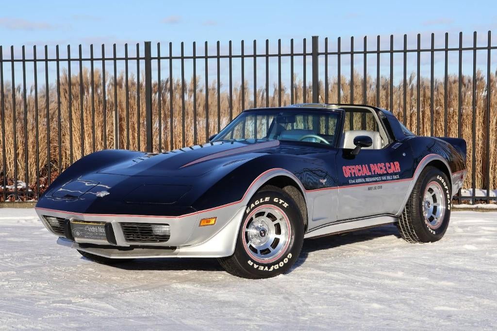 Chevrolet Corvette C3, Auto's, Chevrolet, Bedrijf, Corvette, Benzine, Cabriolet, Automaat, Geïmporteerd, Zwart, Grijs, Leder, Ophalen