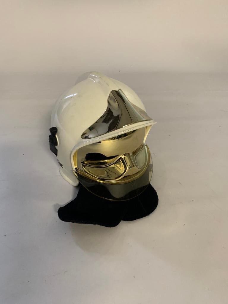 Gallet helm cgf brandweer, Ophalen of Verzenden, Nederland, Helm of Baret