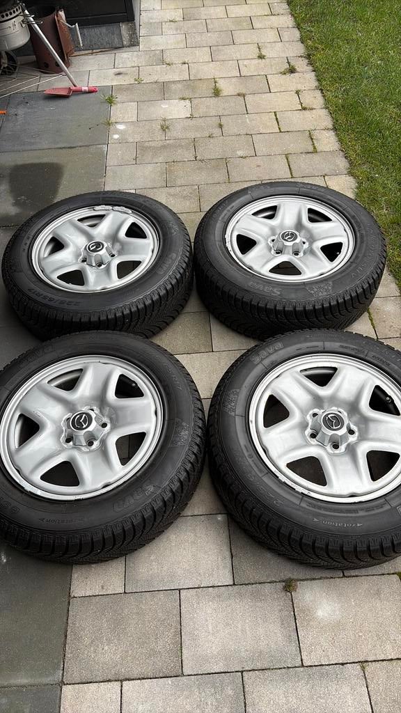 Winter banden met originele mazda velgen voor mazda cx5, Ophalen, Banden en Velgen, 17 inch, Winterbanden