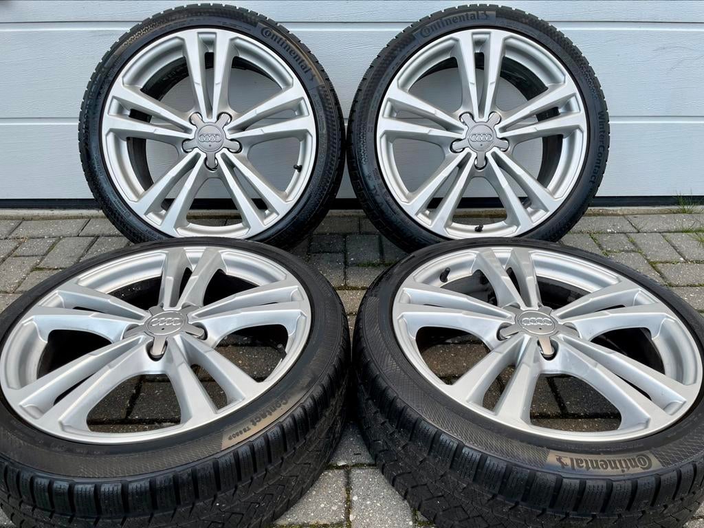 18 Inch Originele Audi A3 Velgen 225/40/18 5x112 !!!, 18 inch, Banden en Velgen, 225 mm, Winterbanden