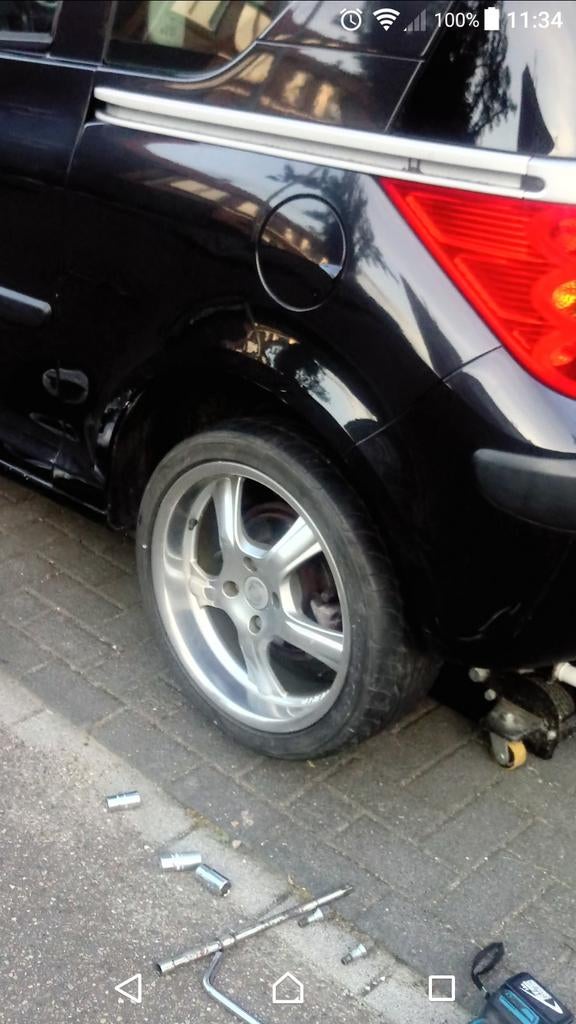 Banden en velgen, Ophalen, Gebruikt, Velg(en), 17 inch