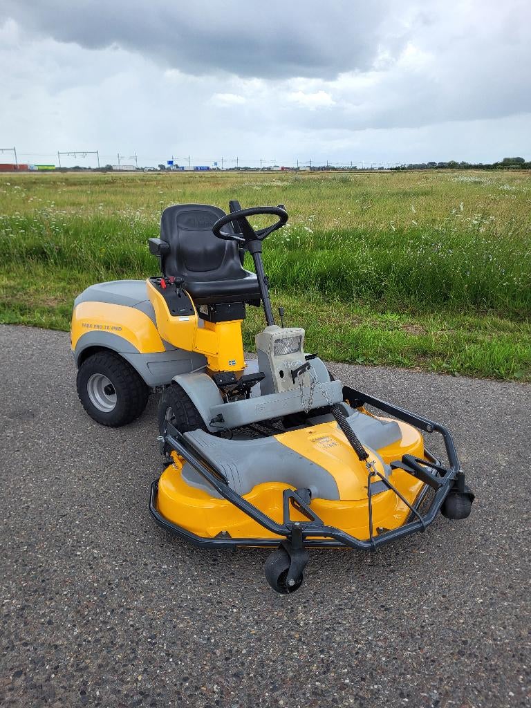 Zitmaaier benzine Stiga park pro, Ophalen, Gebruikt, Overige soorten, Stiga