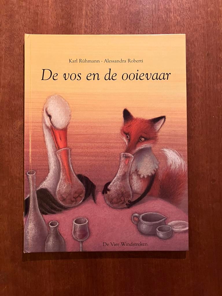 De vos en de ooievaar Karl Rühmann & Alessandra Roberti, Ophalen of Verzenden, Zo goed als nieuw