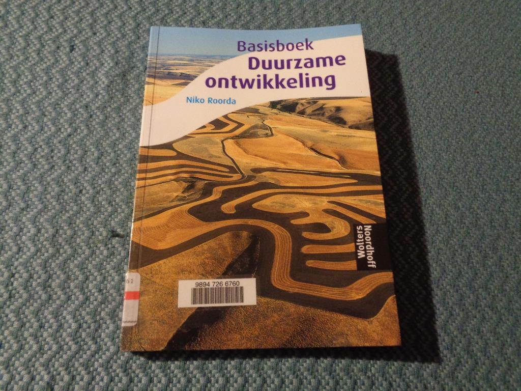 Basisboek duurzame ontwikkeling - Niko Roorda, Gelezen, Niko Roorda, Beta, HBO