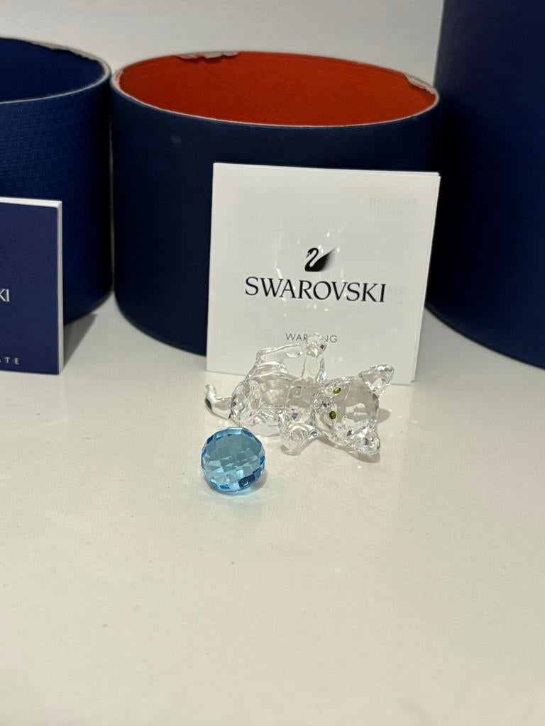 Swarovski kitten, Ophalen of Verzenden, Zo goed als nieuw, Figuurtje