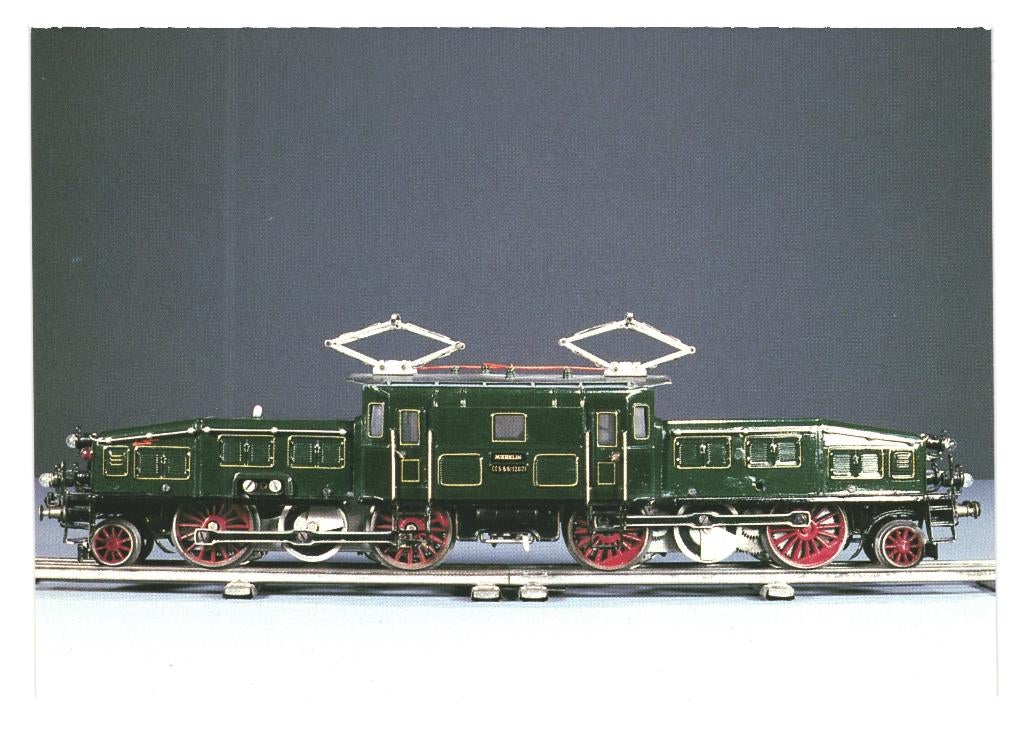 987634 Ansichtkaart Trein Zug Locomotief Märklin Krokodil, Ophalen of Verzenden, Zo goed als nieuw, Trein, Kaart of Prent