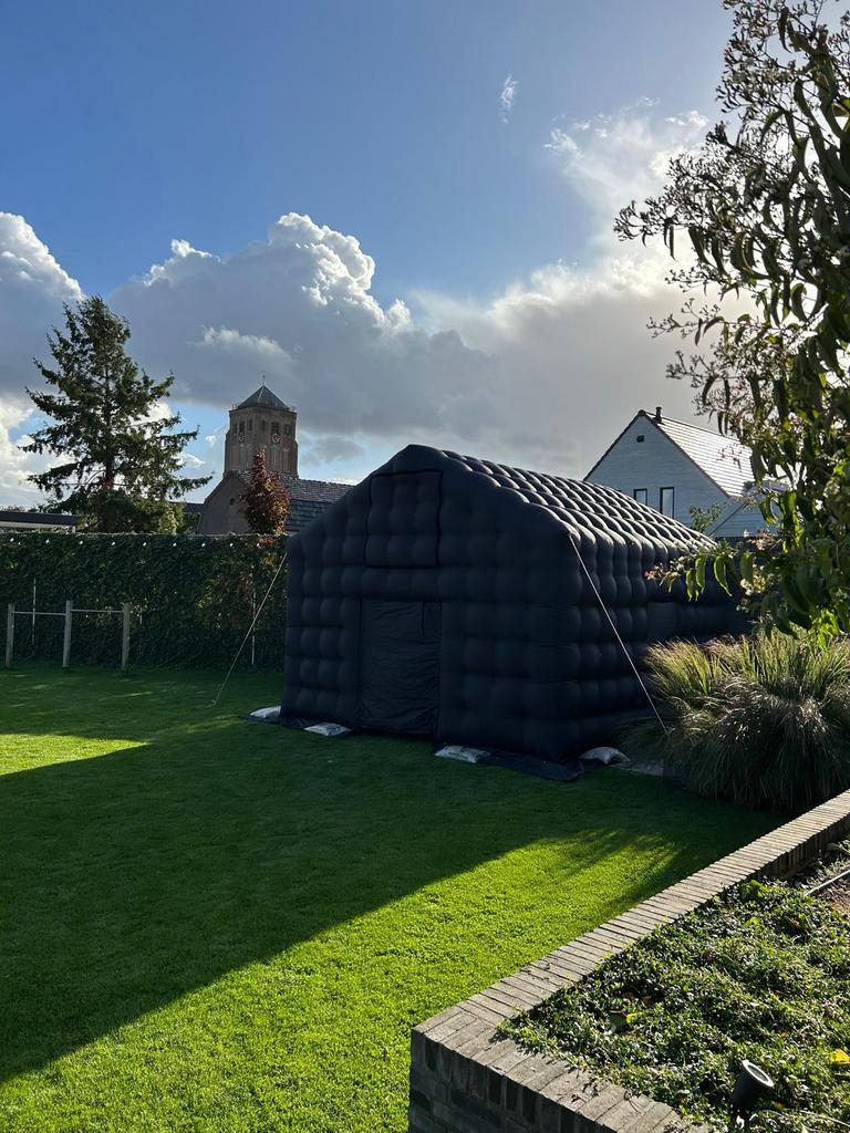 Partytent verhuur (opblaasbaar), Ophalen, 5 tot 8 meter