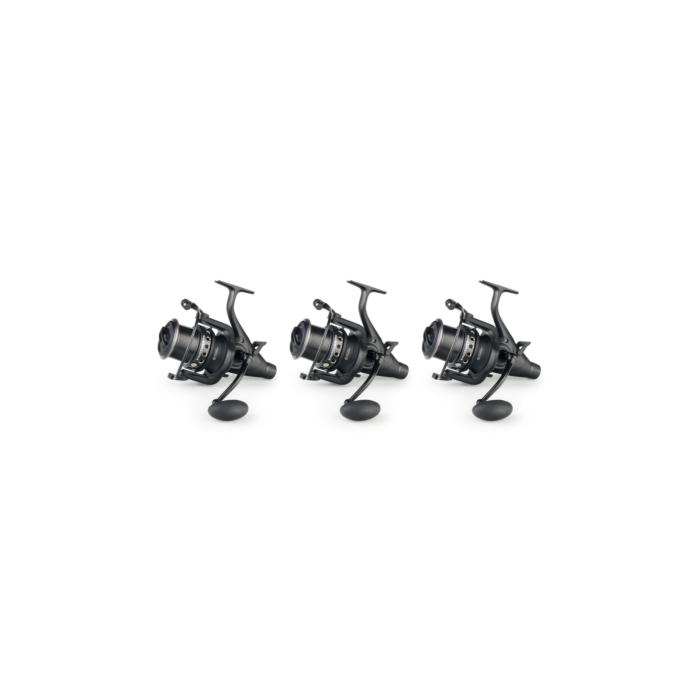 3 MOLENS 1 DEAL Mivardi Panther FreeSpool Baitrunner molen, Ophalen of Verzenden, Nieuw, Molen