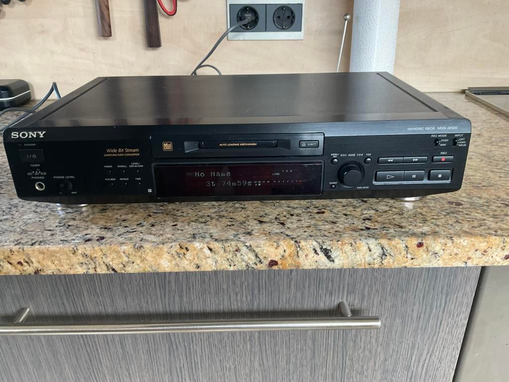 Sony MD- recorder, Ophalen of Verzenden, Gebruikt
