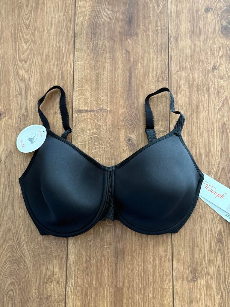 Nieuwe Triumph BH - 75F, Kleding | Dames, Ondergoed en Lingerie, Ophalen of Verzenden, Zwart, BH