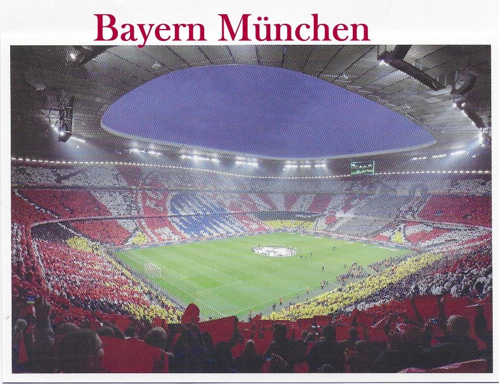 Ansichtkaart StadionFc Bayern Munchen ( B3899), Verzamelen, Ophalen of Verzenden, 1980 tot heden, Ongelopen, Overige thema's