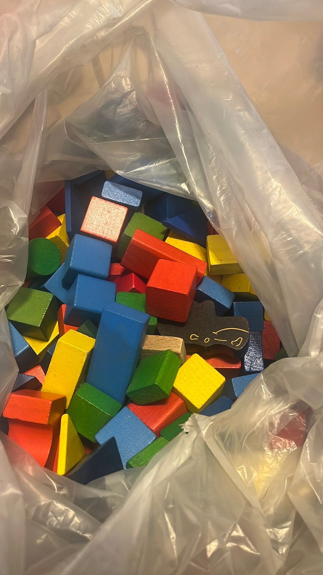 Bouw blokken, Ophalen, Zo goed als nieuw
