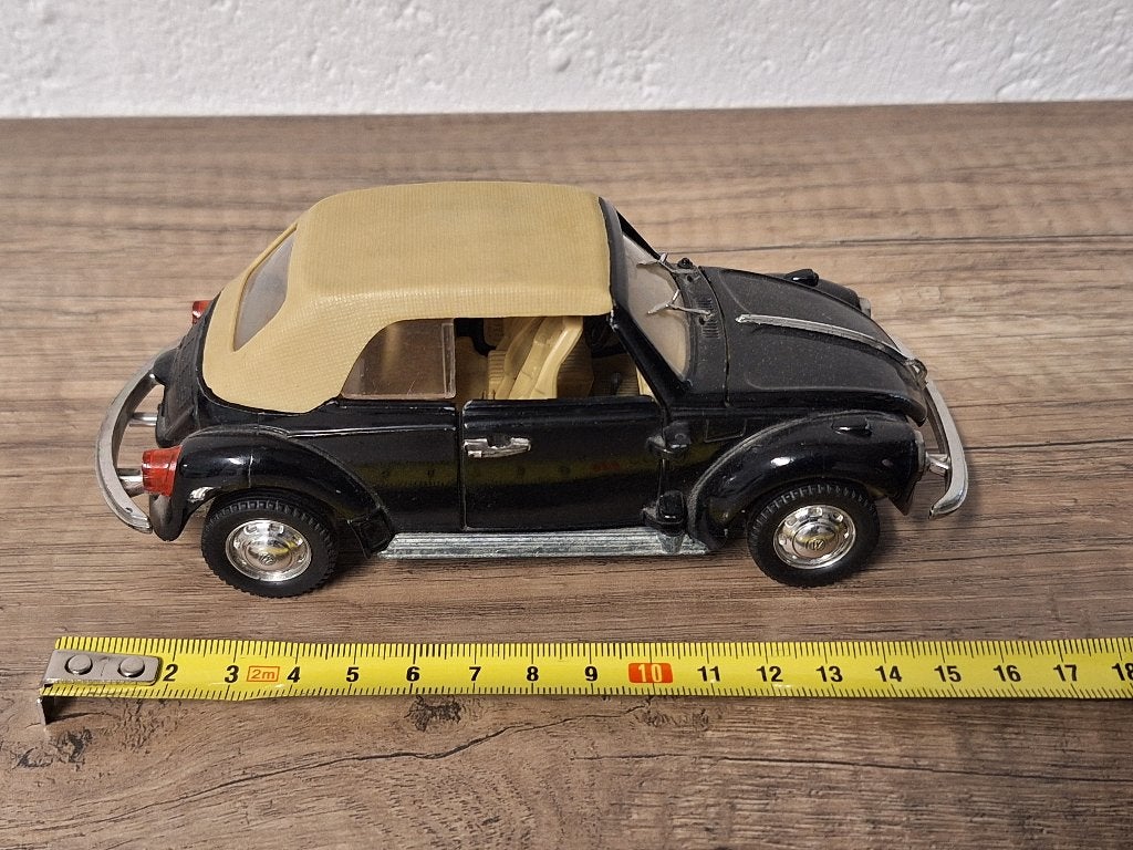 Vintage Polistil Volkswagen Beetle Cabrio made in Italy, Ophalen of Verzenden, Zo goed als nieuw