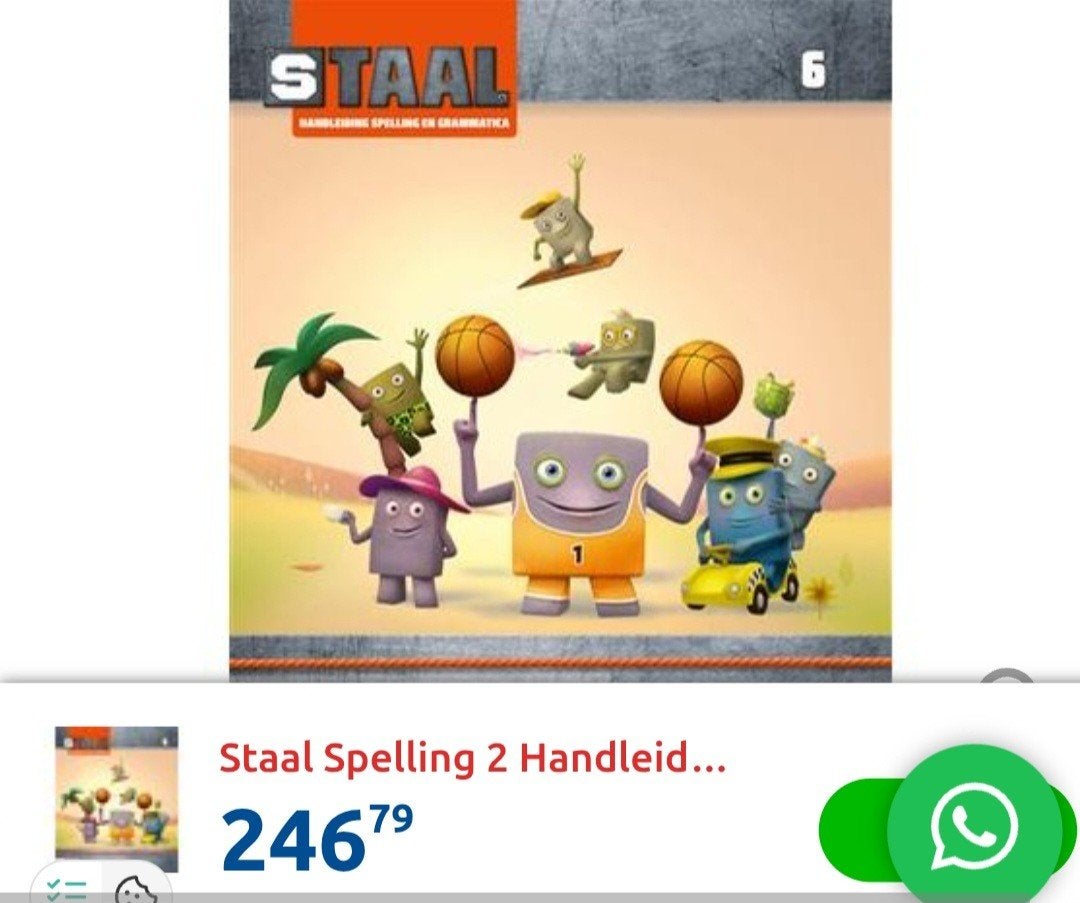 Staalverdie 2 Spelling Handleiding Groep 6 - Online, Boeken, Ophalen of Verzenden