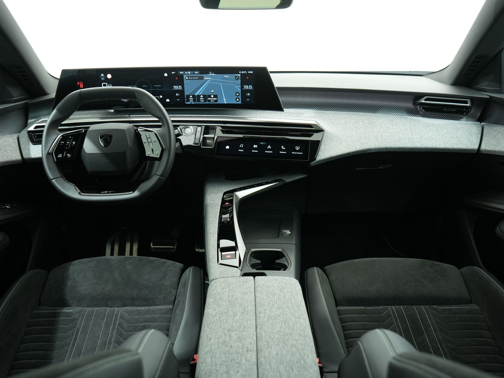 Peugeot 5008 1.2 HYBRID 145PK GT EXCLUSIVE 7P | Trekhaak | M, Auto's, Gebruikt, 1199 cc, 7 stoelen, Wit