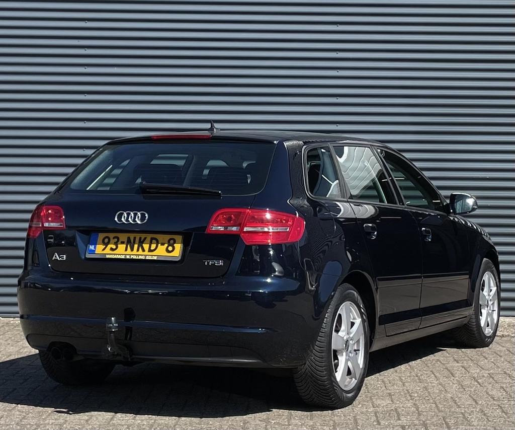Audi A3 1.4 TFSI SPORTBACK 125PK, Auto's, Euro 5, Gebruikt, 4 cilinders, Blauw