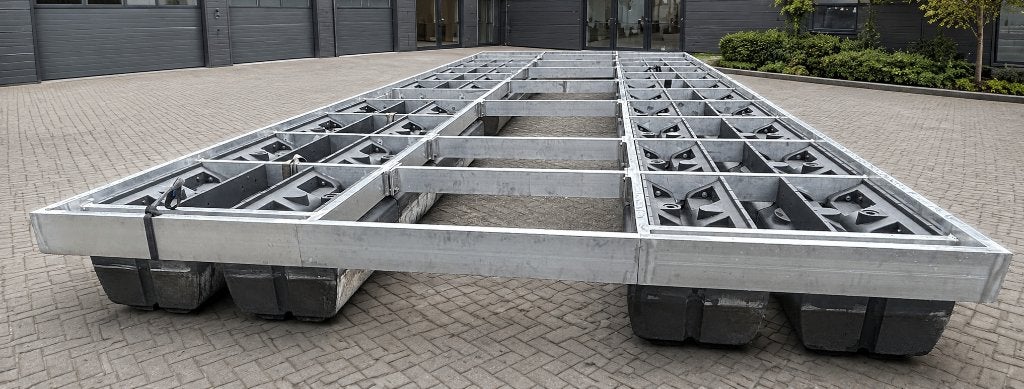 Demontabel Houseboat onderstel-vlot. Bouw Uw eigen Houseboat, Diensten en Vakmensen, Reparatie en Onderhoud | Watersport en Boten