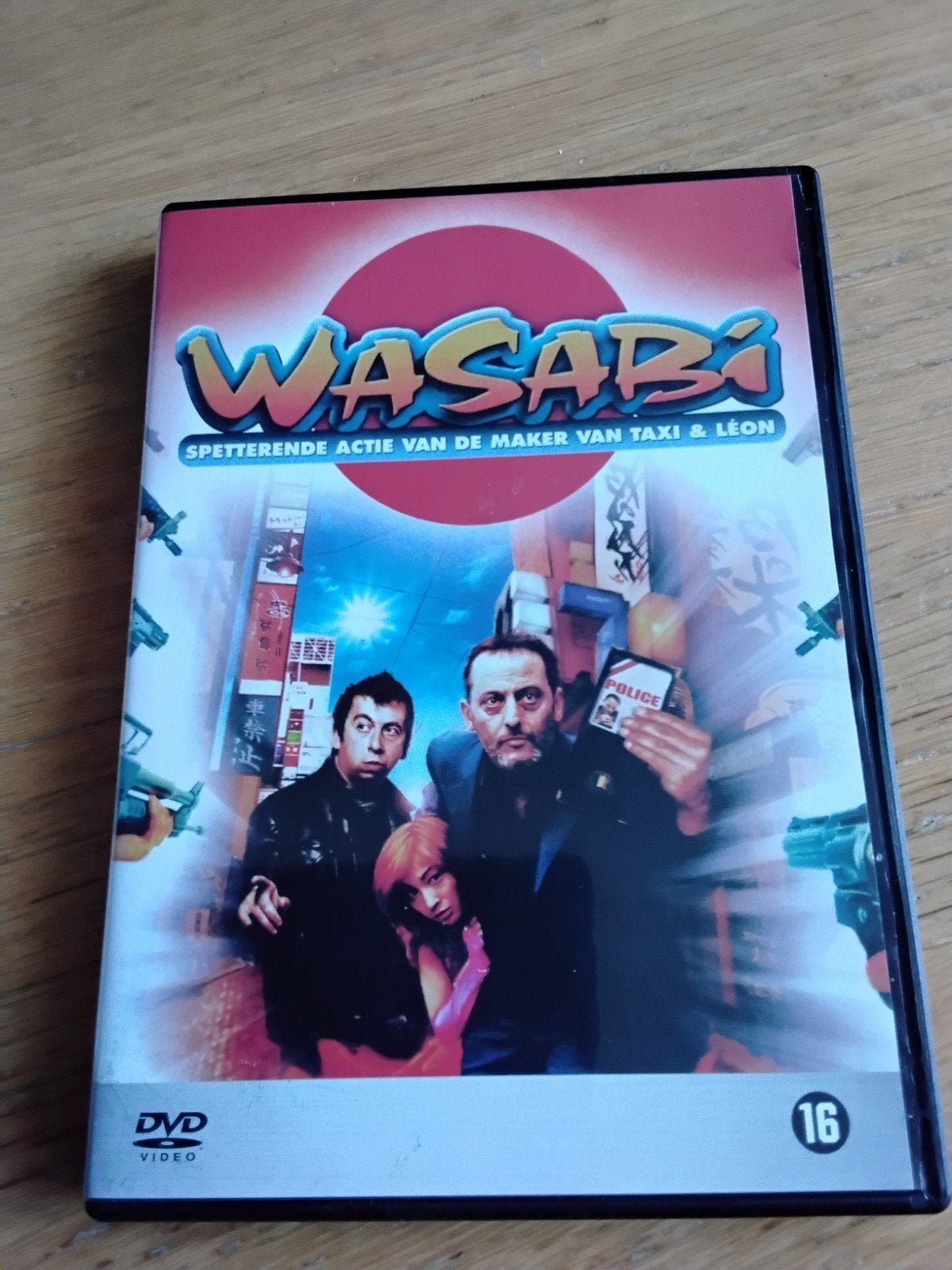 Wasabi, Vanaf 16 jaar, Ophalen, Zo goed als nieuw, Actiekomedie