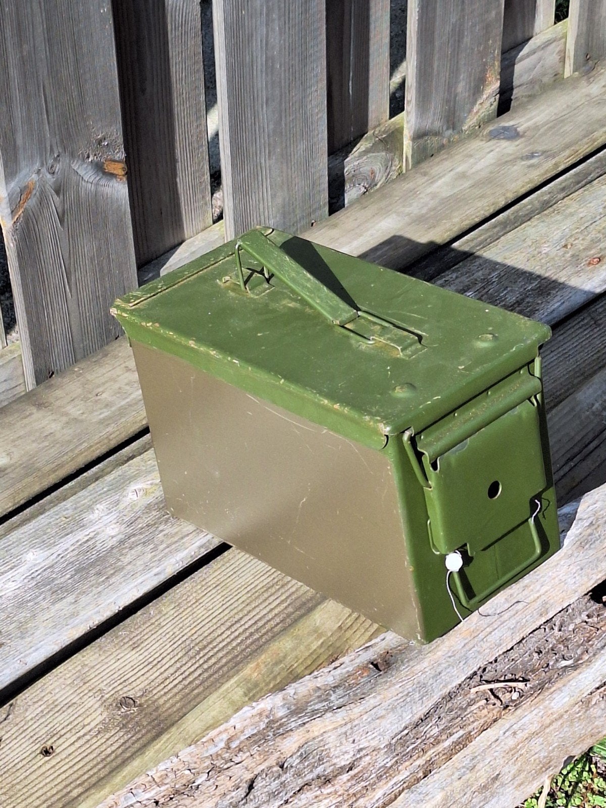 Munitie Kistje, Huis en Inrichting, Ophalen of Verzenden, Zo goed als nieuw, Minder dan 50 cm, Minder dan 50 cm