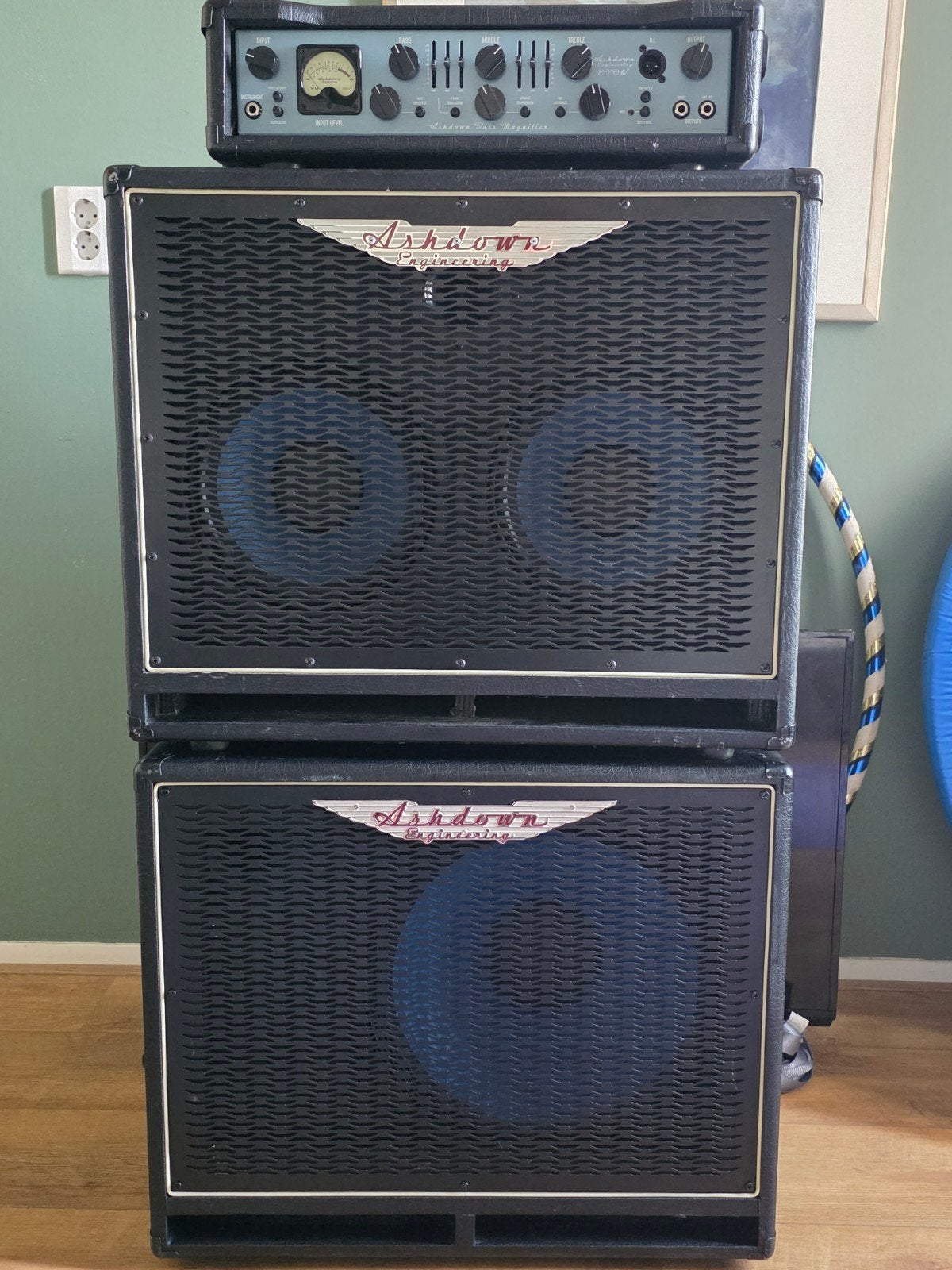 Ashdown EVO IV bass stack, Muziek en Instrumenten, Ophalen, Gebruikt, Basgitaar, 100 watt of meer