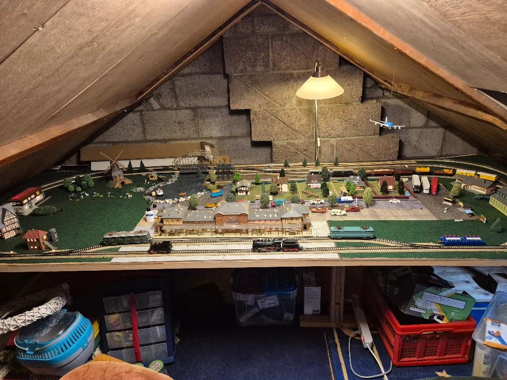 Complete Marklin Spoorbaan, Hobby en Vrije tijd, Modeltreinen | H0, Ophalen, Gelijkstroom, Analoog, Märklin
