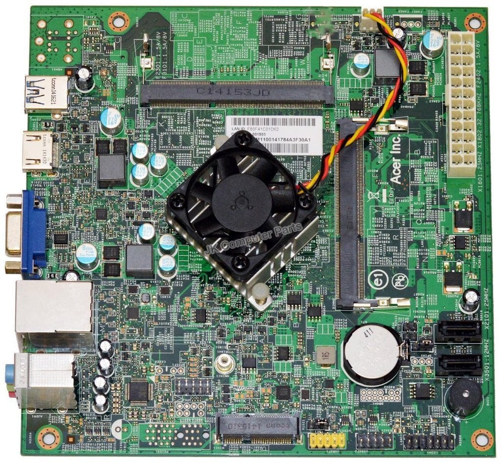 Acer Aspire AXC-603G Desktop Motherboard Intel IIBTDL, Computers en Software, Moederborden, Facturen@maascomputers.nl, DDR3, Ophalen of Verzenden