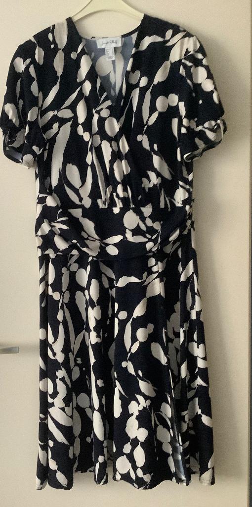 Joseph Ribkoff Jurk 251014 maat 46, Overige typen, Blauw, Maat 46/48 (XL) of groter, Joseph Ribkoff