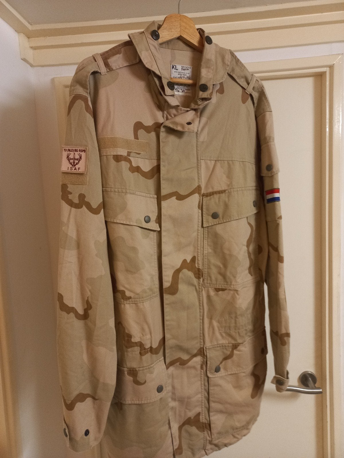 Camo Jas LUCHTMOBIELE BRIGADE- ISAF AFGHANISTAN, Verzamelen, Militaria | Algemeen, Verzenden